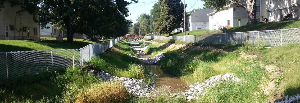 Rockbrook Trib - View Upstream